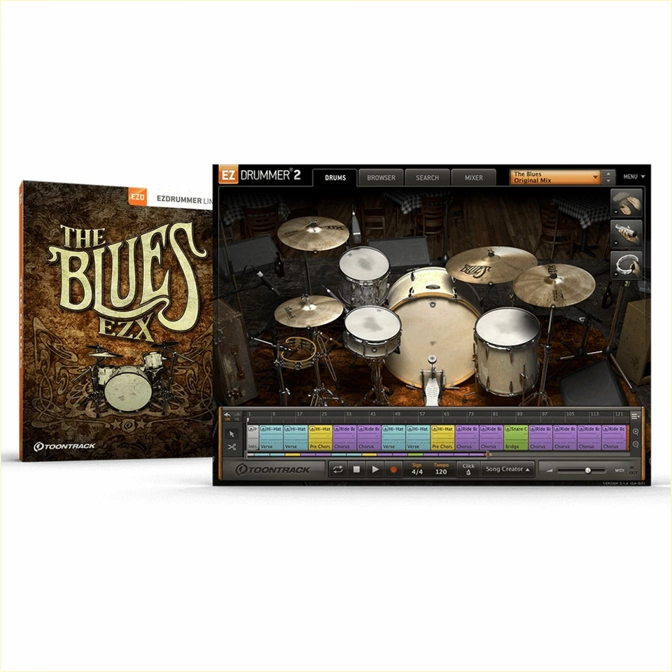 Toontrack The Blues EZX - Softwarelizenz - Bild 1 von 1