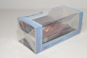 A64 1:43 NEO 46475 NORMAN TIMBS ESPECIAL METÁLICO ROJO OSCURO SIN USAR, EN CAJA - Imagen 1 de 13