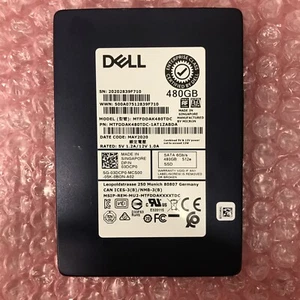 SSD Dell Micron 480GB 2.5" SATA 6Gb/s MTFDDAK480TDC-1AT1ZABDA | DP/N 03DCP0 - Imagen 1 de 2