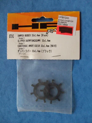 GENUINE HPI 87243 DAMPER RUBBER 33 X 1.4 mm BLACK SAVAGE X NIP - Image 1 of 2