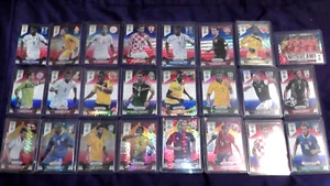Lot 24 bunte Parallel Karten 2014 Prizm World Cup Soccer Fußball Sammlung - Bild 1 von 13