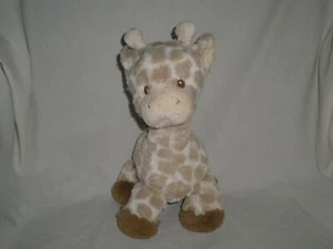 Aurora Baby Giraffe Loppy Rattle Tan and White 10" Stuffed Animal Toy - Picture 1 of 4