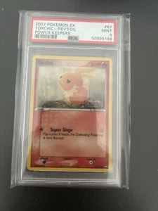 Torchic 67/108 Reverse Holo PSA 9 Pokemon Ex Power Keepers Stamped Card MINT - Picture 1 of 2