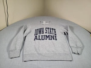 Vintage Iowa State Alumni Sweatshirt Mens Small Gray ISU University 80s 90s - Picture 1 of 15
