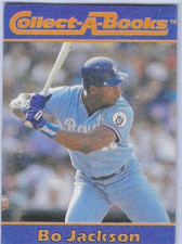 Bo Jackson 1990 Collect-A-Books #1 Kansas City Royals