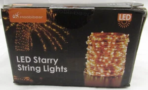 Moobibear Led Decorative Fairy String Lights 164Ft 500 LED Dimmable Remote -M8 - Picture 1 of 5