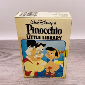PINOCCHIO LITTLE LIBRARY INCLUDES 4 SMALL BOOKS WITH BOX - Picture 1 of 16