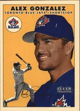 2000 Fleer Tradition Baseball Glossy #69 Alex Gonzalez