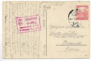 ANTIGUA POSTAL YUGOSLAVIA CROACIA A BOSNIA ZAGREV cancelar - Imagen 1 de 1