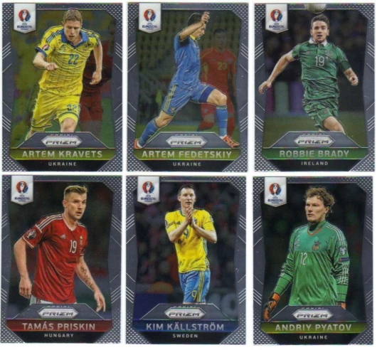 2016 Panini UEFA Euro Prizm Soccer - Base Set Cards - Choose From Card #'s 1-250 - Image 1 of 1