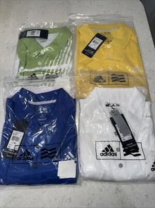 Lot Of 4 Adidas Golf Men's Polo Climalite Shirt RN# 88387 Size XL New Bundle - Picture 1 of 18