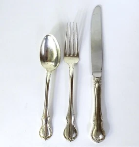 Towle French Provincial, 3 piece Children's Youth Set, Sterling Silver - Picture 1 of 6