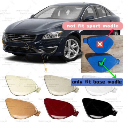 Parachoques delantero de coche para VOLVO S60 V60 2014-2018 39820294 gancho de remolque tapa de ojo Foto 1 de 4