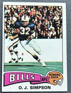 1975 Topps Set-Break #500 O.J.Simpson EX-EXMINT - Picture 1 of 2