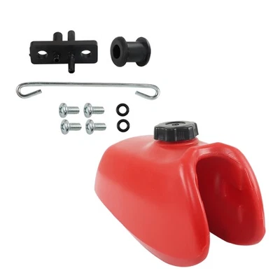 Tanque de combustible de plástico rojo y tapa de gasolina para Honda ATC70 ATC 70 1972 1973 1974-1984 1985 Foto 1 de 4