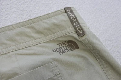 The North Face Nylon Polyester Pants Beige Camp Hunting Hiking Womens Sz 12 - Image 1 of 4