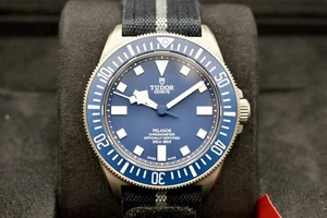 Tudor Pelagos FXD | Titanium | Blue Dial | 25707B | 2023 Box & Papers - Picture 1 of 5