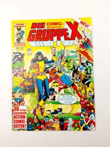 Rarität - Condor Comic - Marvel - Die Gruppe X (X-MEN) Comic Magazin Nr. 1 / Z1 - Picture 1 of 5