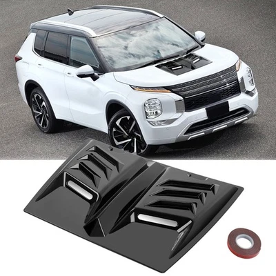 For Mitsubishi Outlander Decorative Air Flow Intake Outlet Hood Scoop Vent Cover - Image 1 of 4