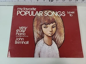 Le mie canzoni popolari preferite livello 1B pianoforte molto facile John Brimhall - Foto 1 di 11