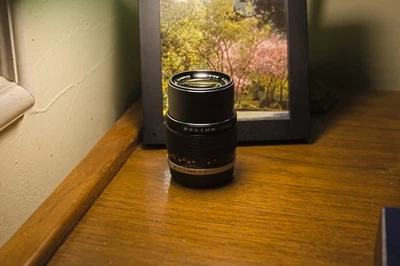 Olympus 135mm f3.5, nariz cromada, excelente estado, con tapas originales vintage Foto 1 de 3