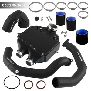 Top Mount Intercooler Kit w/ Charge Pipes For BMW 15-20 M2 M3 F80 M4 F82 F83 S55 - Picture 1 of 11