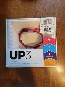 UP3 by Jawbone Frecuencia Cardíaca, Actividad + Rastreador de Sueño - Rojo - Nuevo En Caja Abierta - Imagen 1 de 9