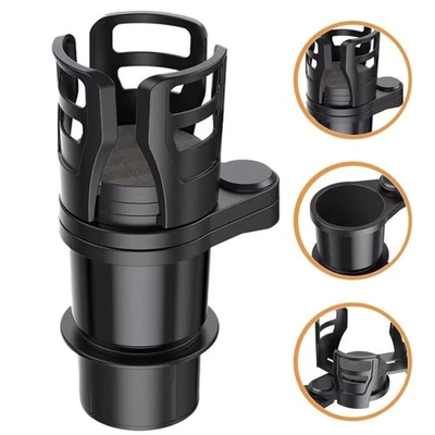 Adjustable Car Cup Holder Expander One-four Storage Racks  for Car Adapter - Image 1 of 4