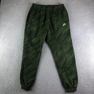 Nike Sportswear Essentials+ Club Fleece Jogginghose Herren Medium Grün Camo Jogger - Bild 1 von 11