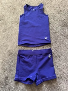 Rebel Athletic Mädchen Sportoutfit blau Größe Jugend Small - Bild 1 von 4