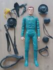 1967 CAPTAIN MADDOX 1/6 SCALE MARX TOYS RARE VINTAGE FIGURE WITH ACCESSORIES 
