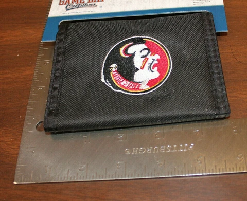 FLORIDA STATE FSU SEMINOLES EMBROIDERED WALLET Cover