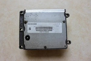2003 SAAB 93 9-3 2.0 ECU ECM ENGINE CONTROL MODULE 55352688 WITH SCND. AIR PUMP - Picture 1 of 4