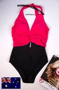 AustraliaWomen sexy onepiece Bikini Bandage Push-up Padded Bra Swimsuit Swimwear - Picture 1 of 4