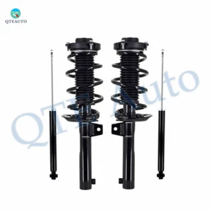 Front Strut-Rear Shock For 2011-2014 Volkswagen Jetta Sedan 50mm Strut Housing - Picture 1 of 9