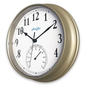 (NEW) 25cm Tub Indoor Wall Silent Clock, 9 colors - Picture 1 of 46