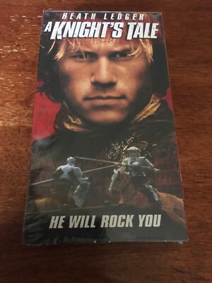 A KNIGHT’S TALE VHS MOVIE (Heath Ledger, 2001) NEW Sealed with Watermarks - Image 1 of 4