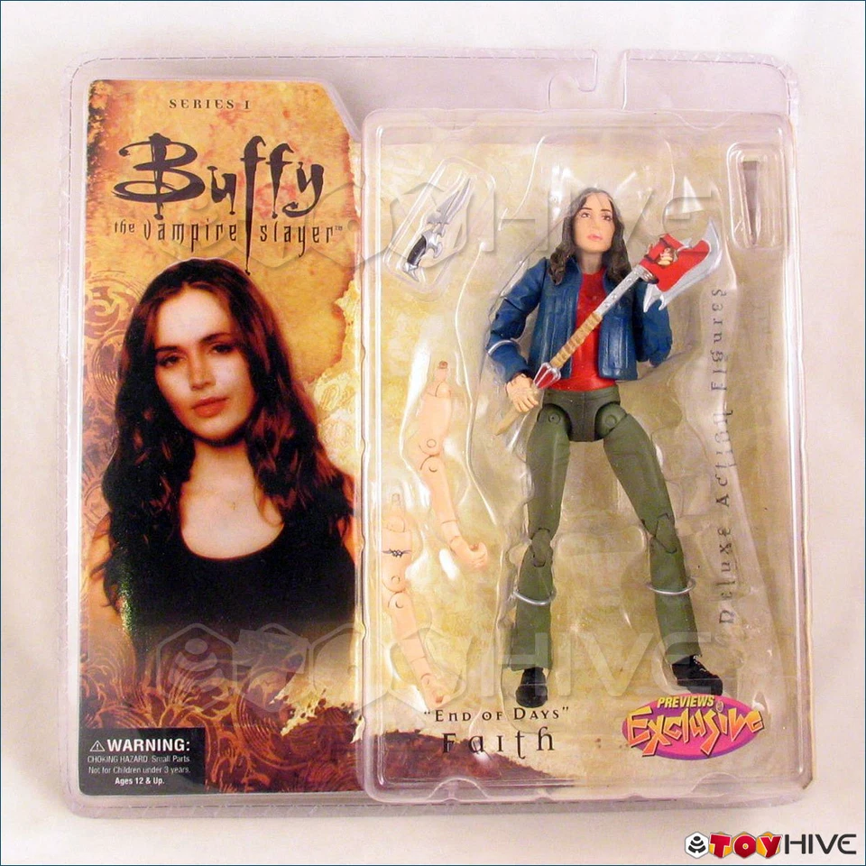 Figura Buffy the Vampire Slayer End of Days Faith 6 pulgadas serie 1 vistas previas Excl. Foto 1 de 1