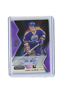 24-25 Synergy Purple Jari Kurri Auto/35 - Picture 1 of 1