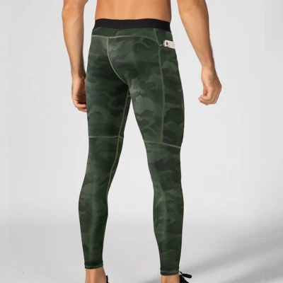 Pantalones de gimnasio para hombre Bolsillo con cremallera Deporte Correr Entrenamiento Leggings Pantalones deportivos Foto 1 de 4