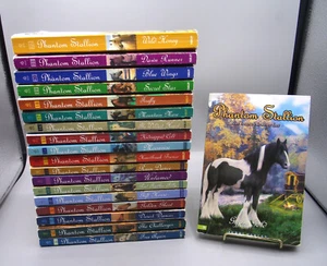 Lot of 19 Phantom Stallion Horse Books- Terri Farley Young Adult Paperback Avon - Foto 1 di 4