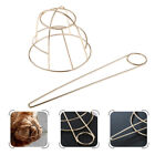  Hair Accessories for Women Metal Claw Clips Bird Cage Hairpin Cuff