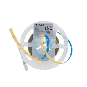 Striscia led COB flessibile 10W/M monocolore 24V bobina 5 mt V-TAC VT-COB-421 - Photo 1/7