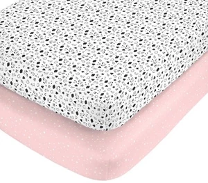 Carter's Bunnicorn Baby Spannbettlaken (2er Set) Einhorn & Herzen  - Bild 1 von 3