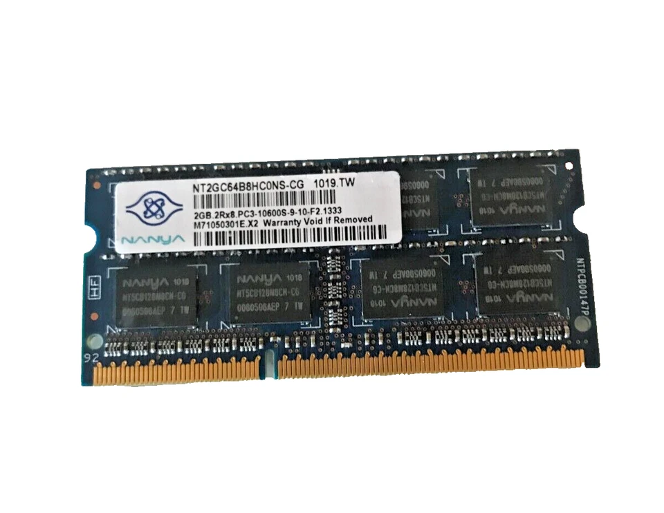 Nanya NT2GC64B8HC0NF-CG 2GB DDR3 Desktop RAM Memory - Image 1 of 1