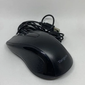 Targus Wired Mouse Black Model# AMU660-Brand Working - Picture 1 of 6