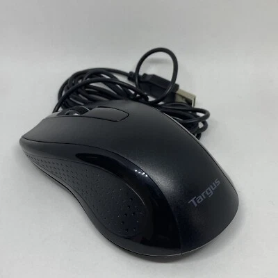 Targus Wired Mouse Black Model# AMU660-Brand Working - Image 1 of 4