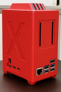 Raspberry pie 5 NAS enclosure case X - Picture 1 of 17