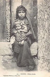 Tunisie - Fillette arabe - Ed. A. Muzi 161 - Picture 1 of 2