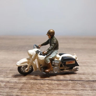 Motocicleta Harley Davidson Britains 9692 US Sheriff - Diecast vintage escala 1:32 Foto 1 de 4